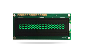 JXD1601A字符液晶 FSTN負顯 翠綠色字